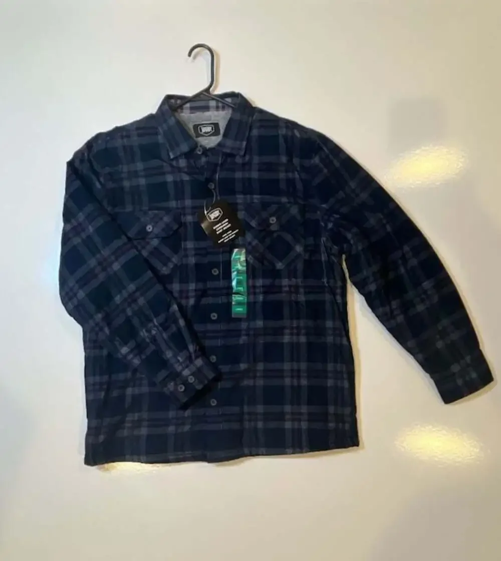 Berkley Jensen Men's Sherpa Lined Corduroy Shirt Jacket
